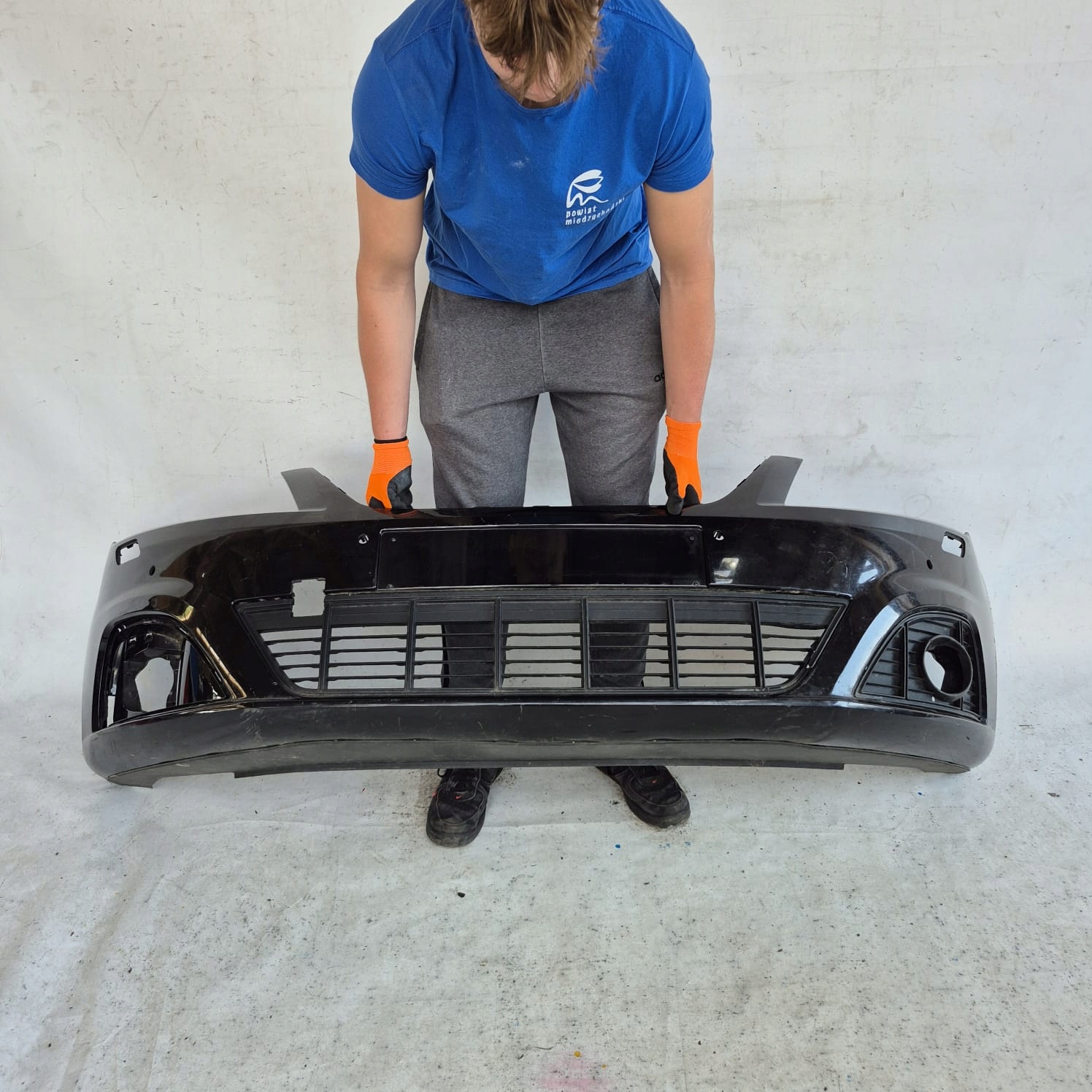 SEAT ALHAMBRA II 2 10-20 bumper front front washer 4XPDC