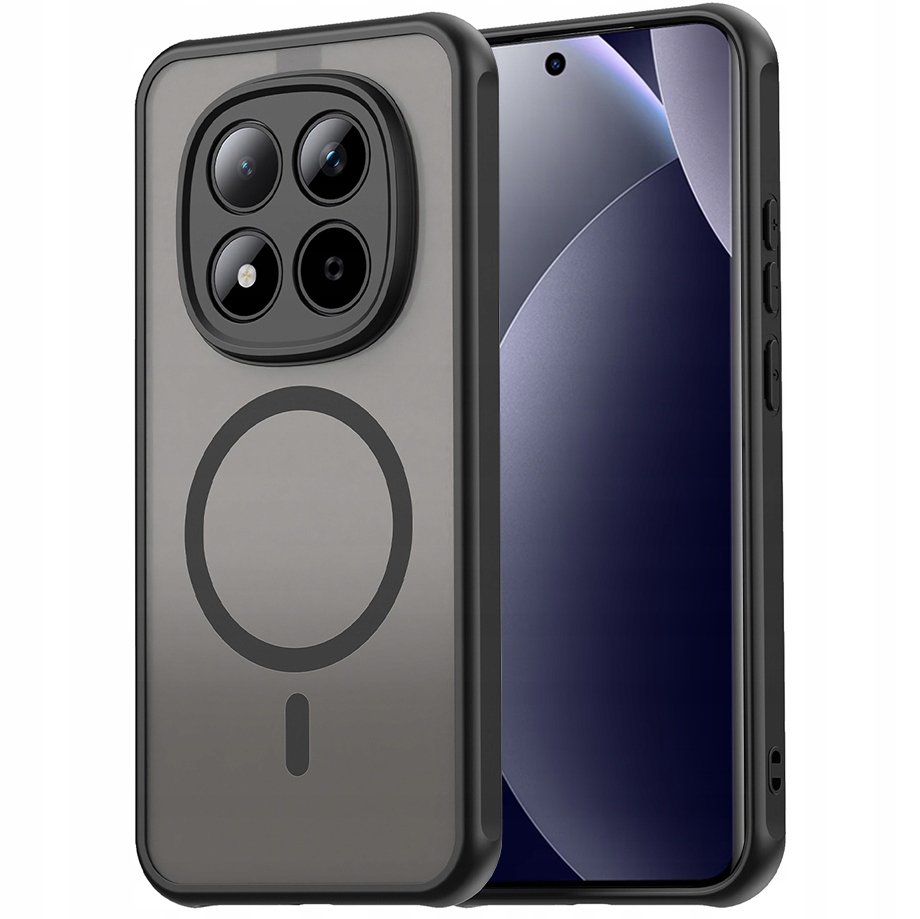 Techsuit etui HaloFrost II MagSafe do Xiaomi Redmi Note 15 Pro 5G czarne