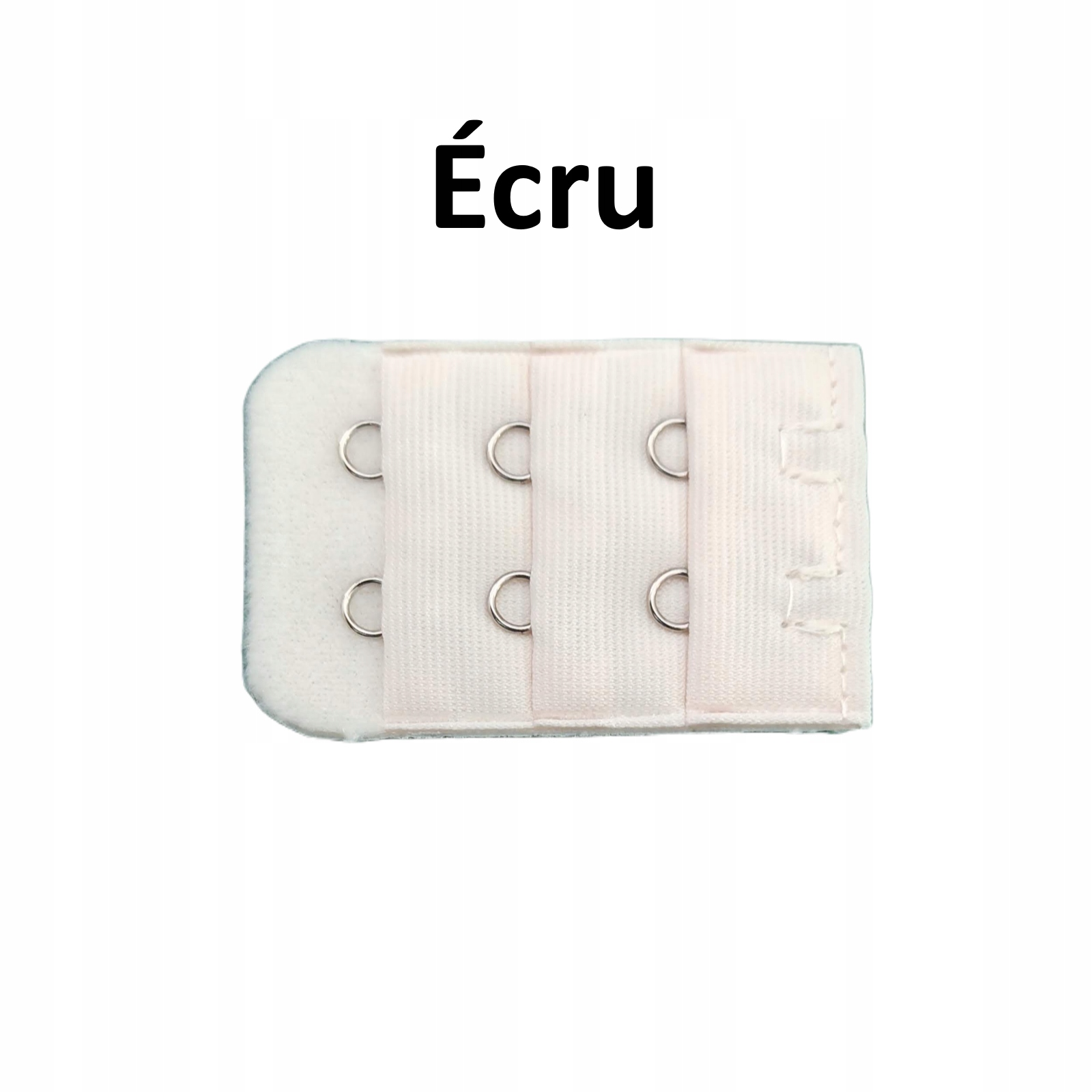 

Krótka przedłużka do stanika 2 haftki rzędy Écru