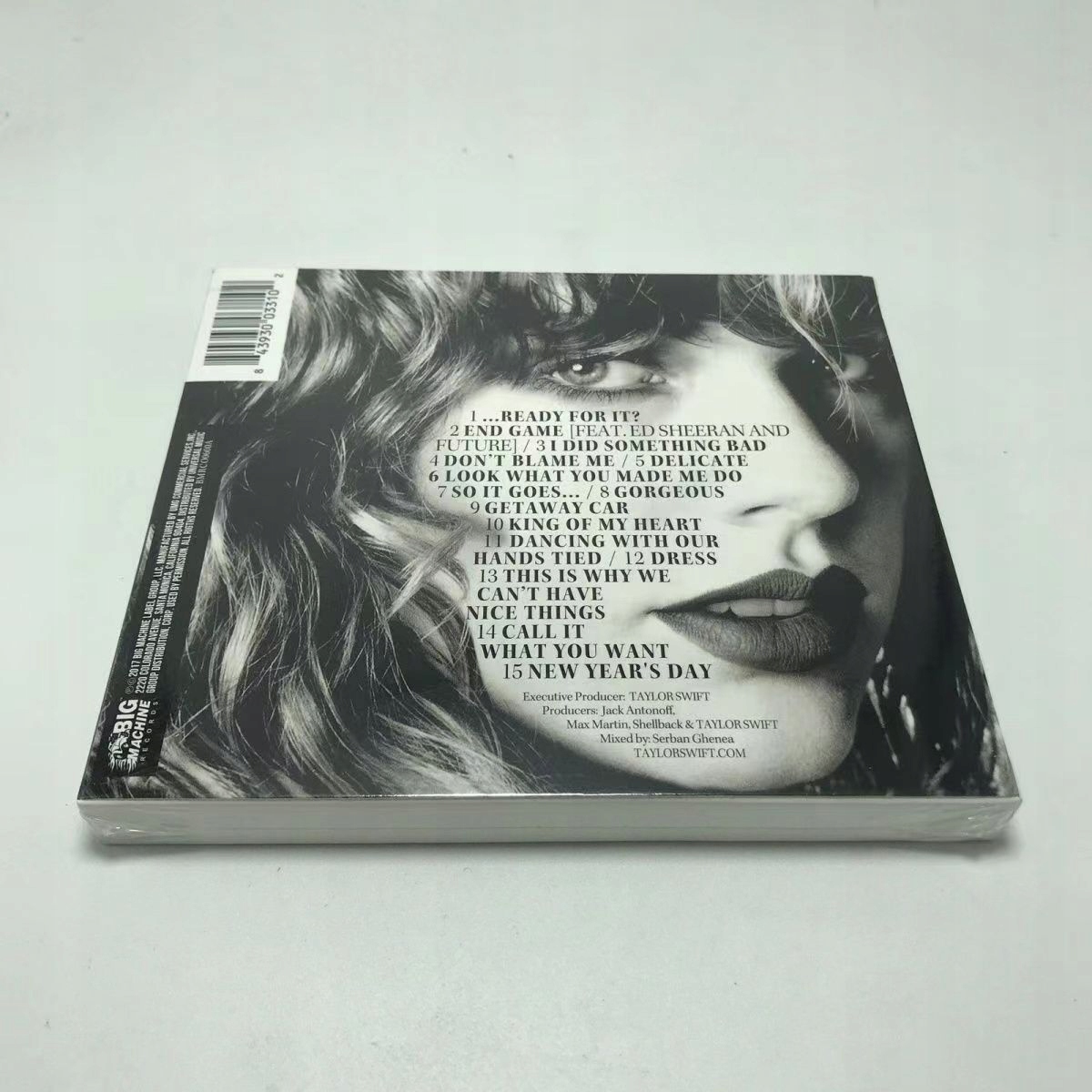 Reputation Taylor Swift CD