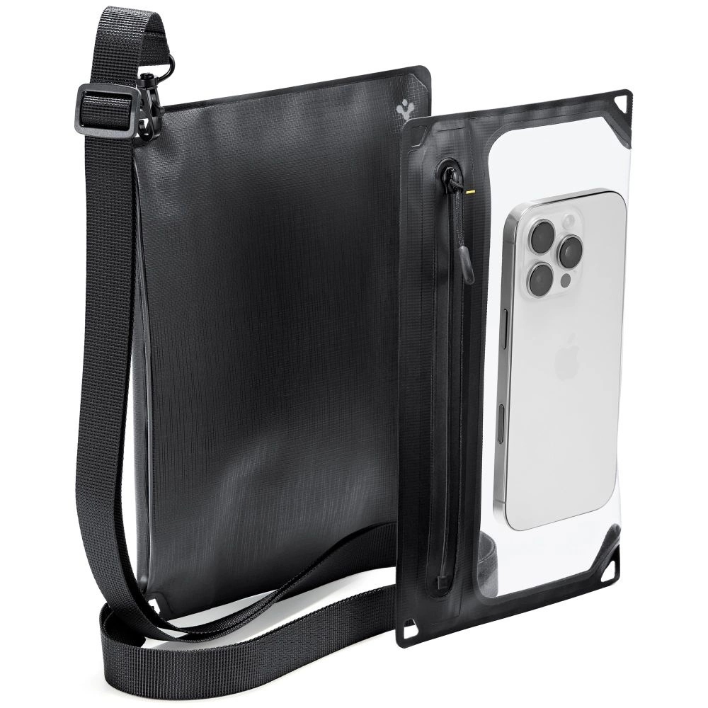 Torba Spigen A640 wodoodporna na telefon czarna
