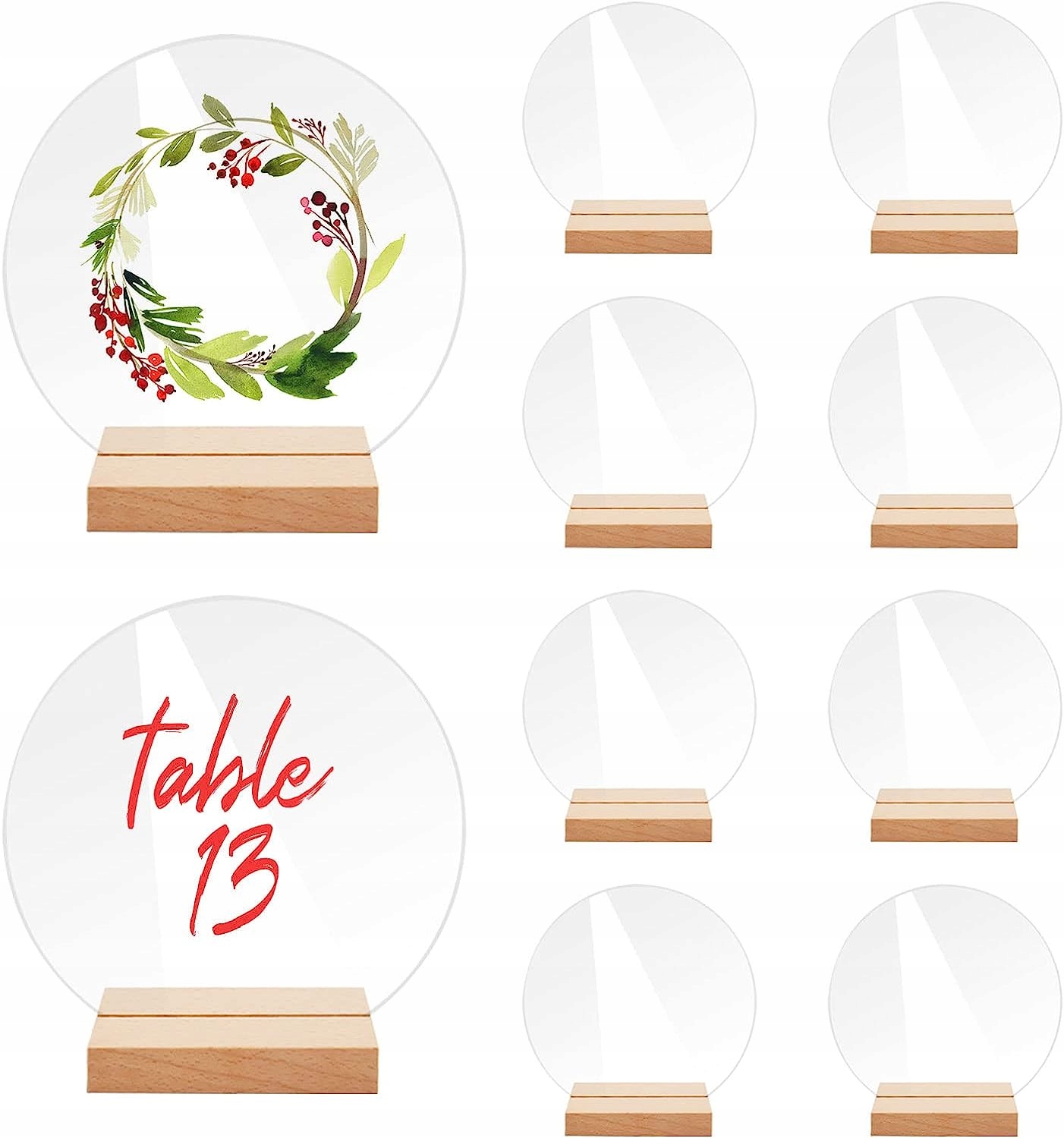 Opaltool Akrylové držáky znaků 7ks