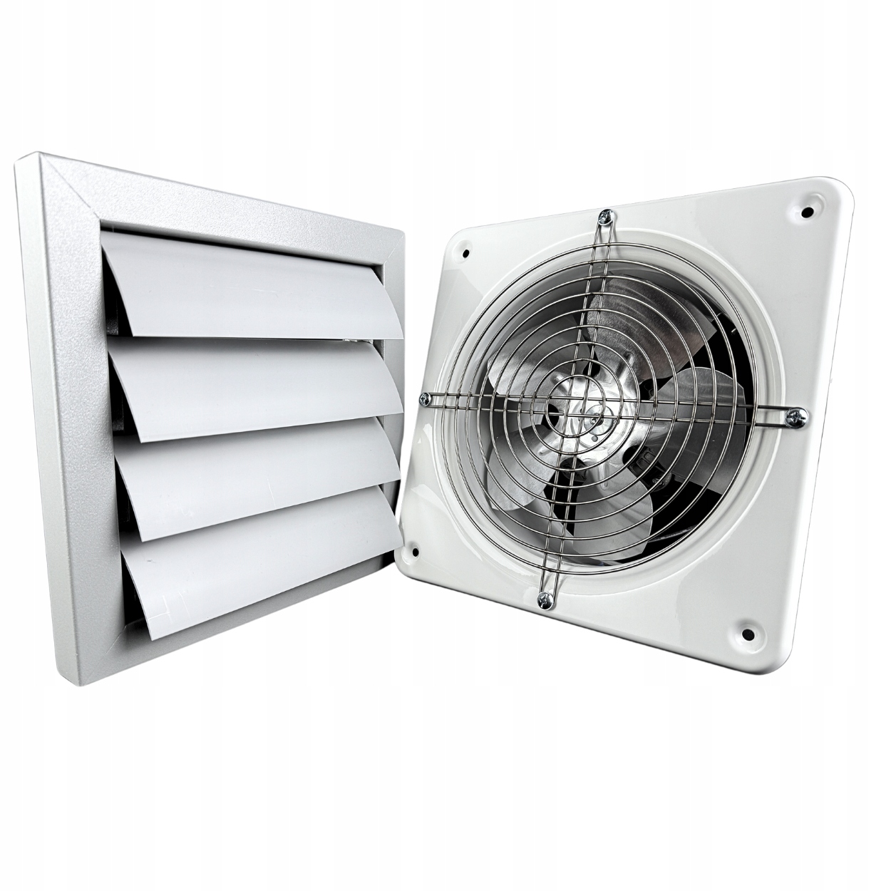 Průmyslový nástěnný ventilátor Ark 200 s žaluzií