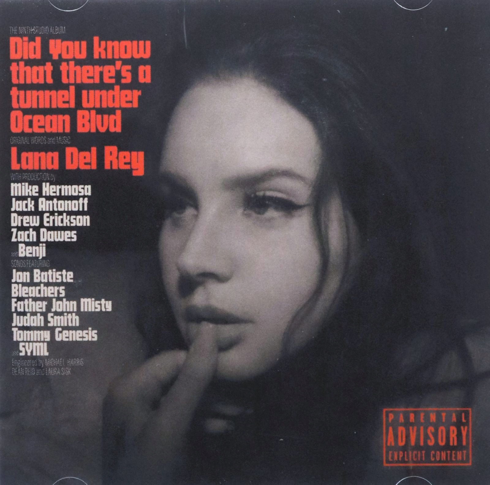 Lana Del Rey: DID You Know That There's A Tunnel Under Ocean Blvd (retail E
