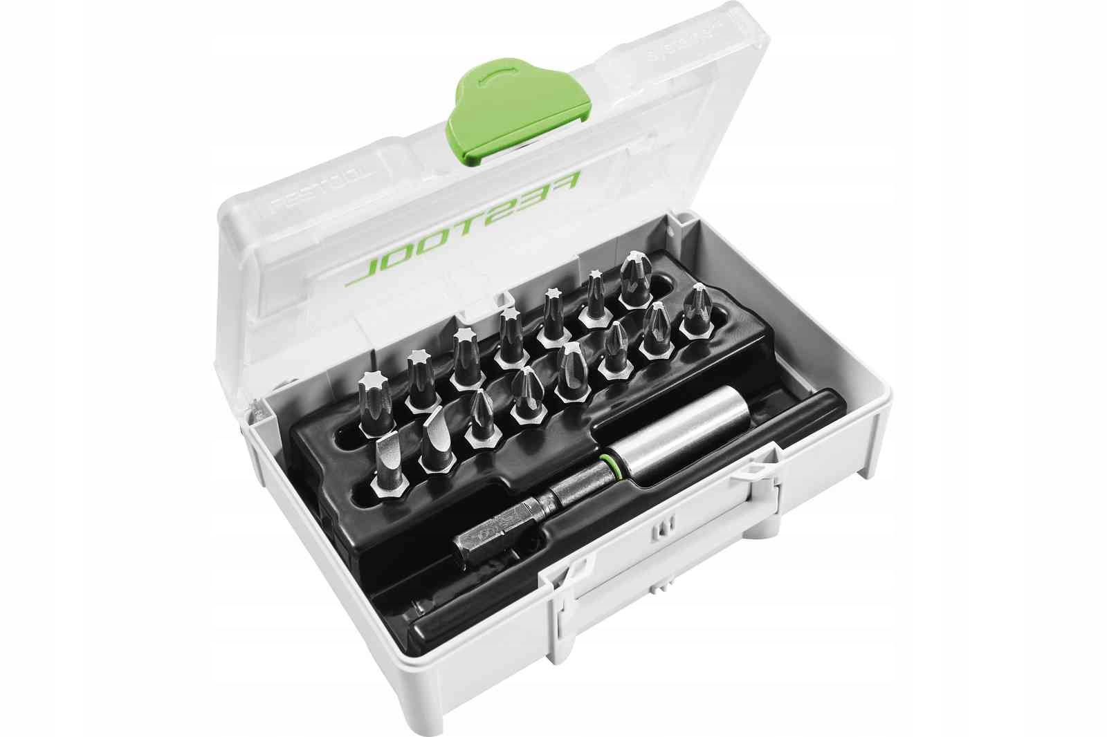 

Zestaw bitów Festool SYS3 Xxs Ce-mx Bh 60