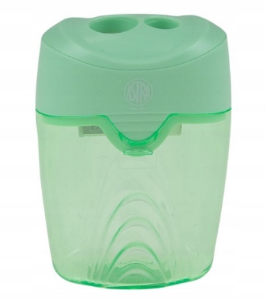 Точилка Для Карандашей 2 Отверстия Волна Пастель