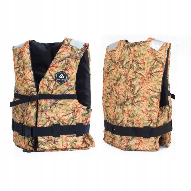 Zajišťovací vesta na vodu Standard Forest Camo 70+ kg vel. XXL
