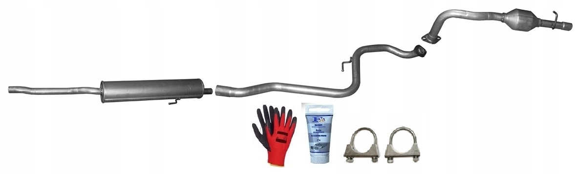 Toyota Yaris 1.3-16V 2011-2017 sada tlumičů výfuku bonus