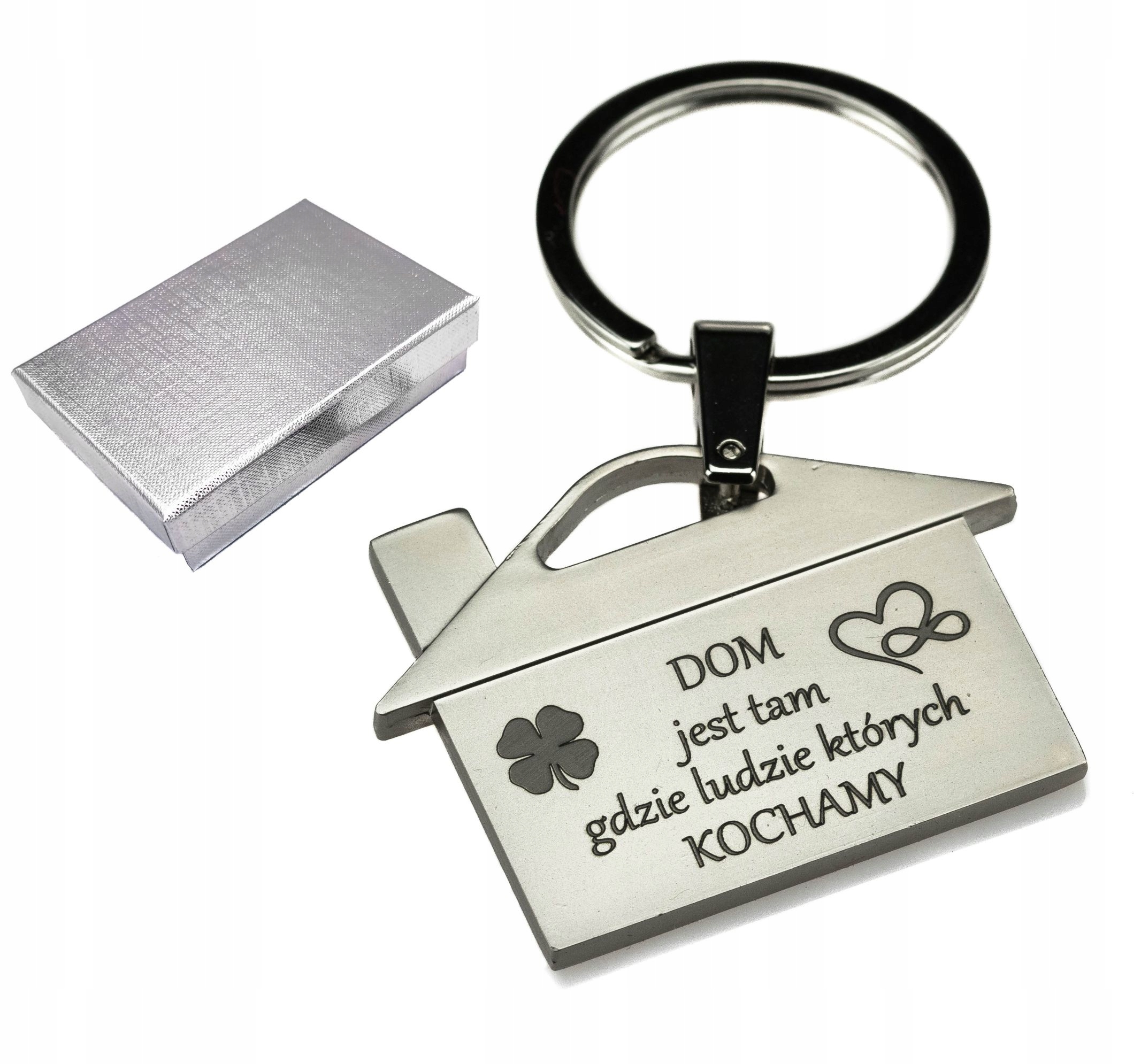 

Brelok Grawer dom Prezent do kluczy Upominek domek