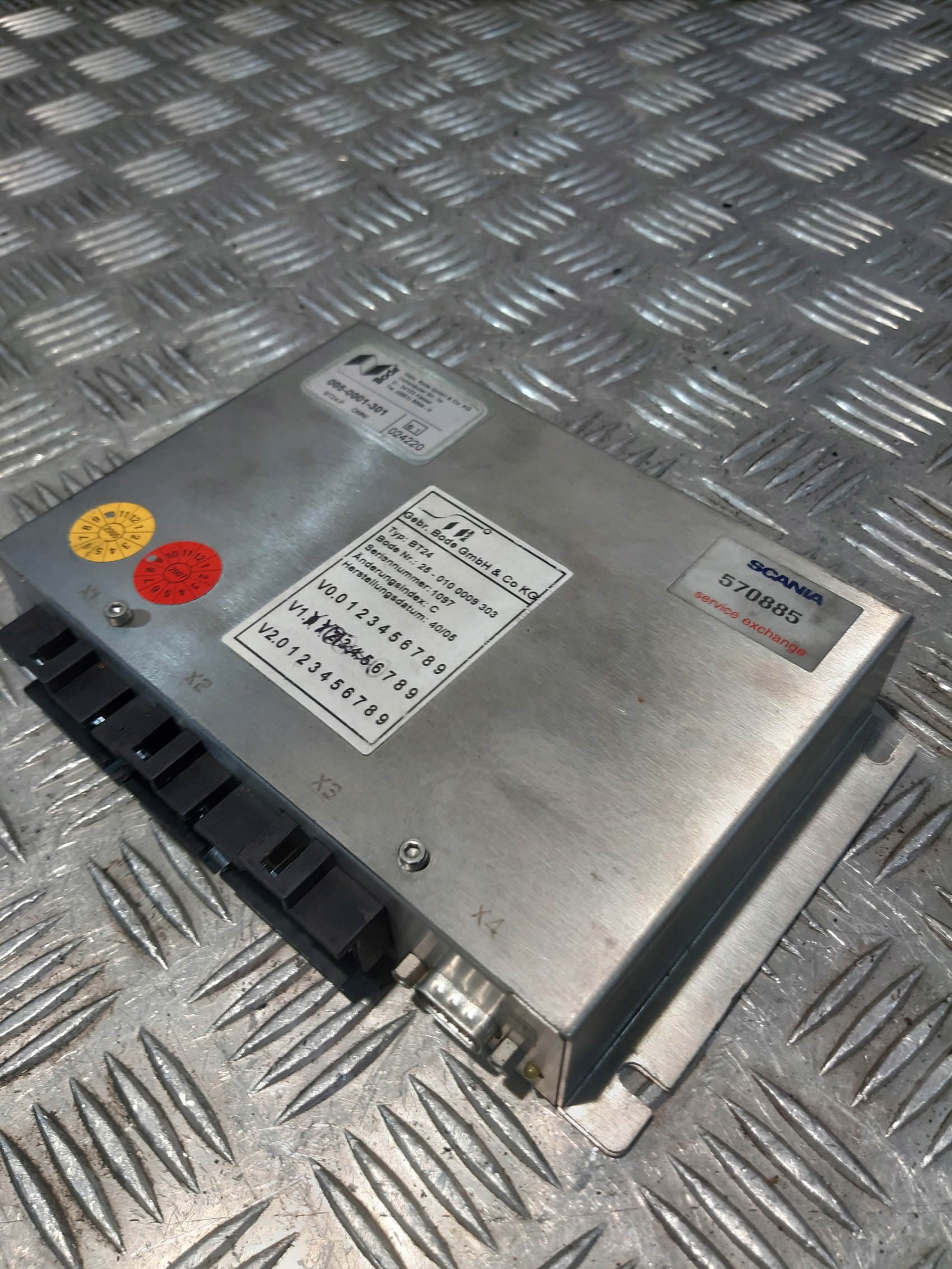modul, Bedienteil SCANIA 570885 005-0001-301