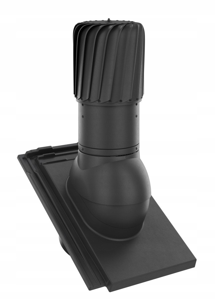 Komín Rotoline Alu Orea 9 Antracit Matný Angoba