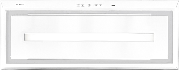 Vstavaný odsávač pár Kernau Kbh 08701W biely, tichý, výkonný