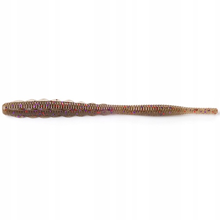 Scaly 2.8", #050 Green Pumpkin Brown/Red & Purple 10szt