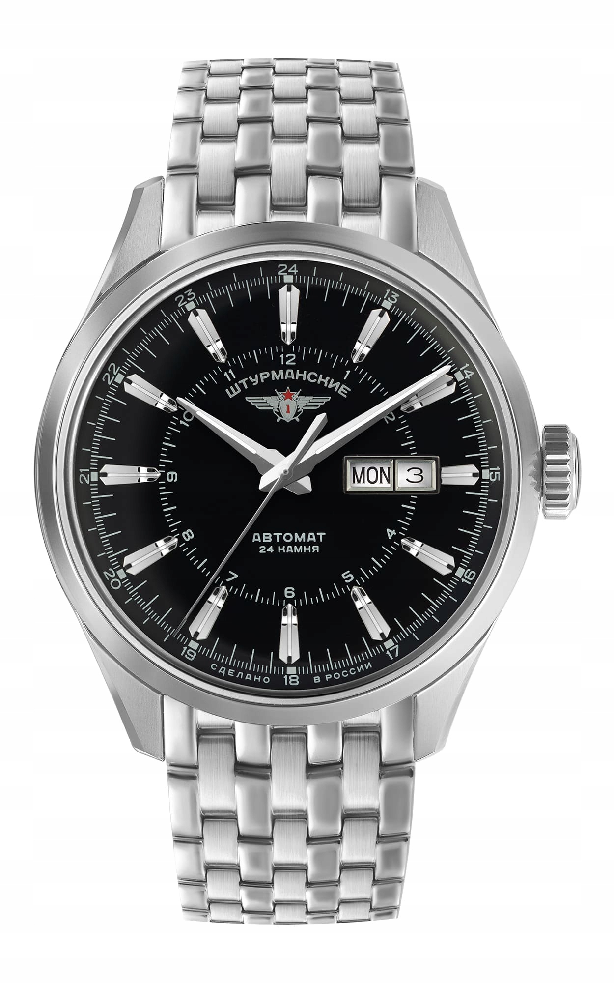 Hodinky Sturmanskie Open Space NH36-1891770BR Black