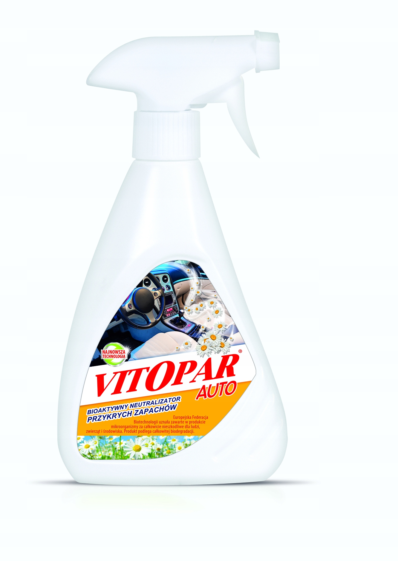 Neutralizator zapachów do samochodu tapicerki papierosy VITOPAR AUTO 500ml