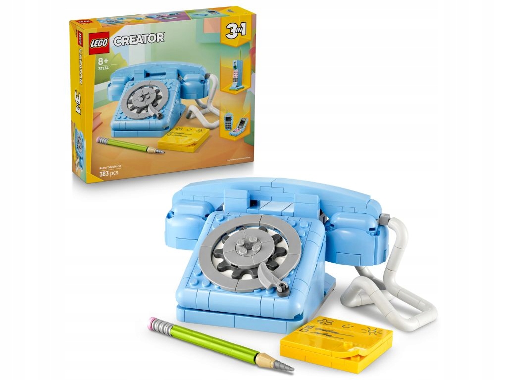 Lego Creator 31174 – Telefon v retro stylu 3v1