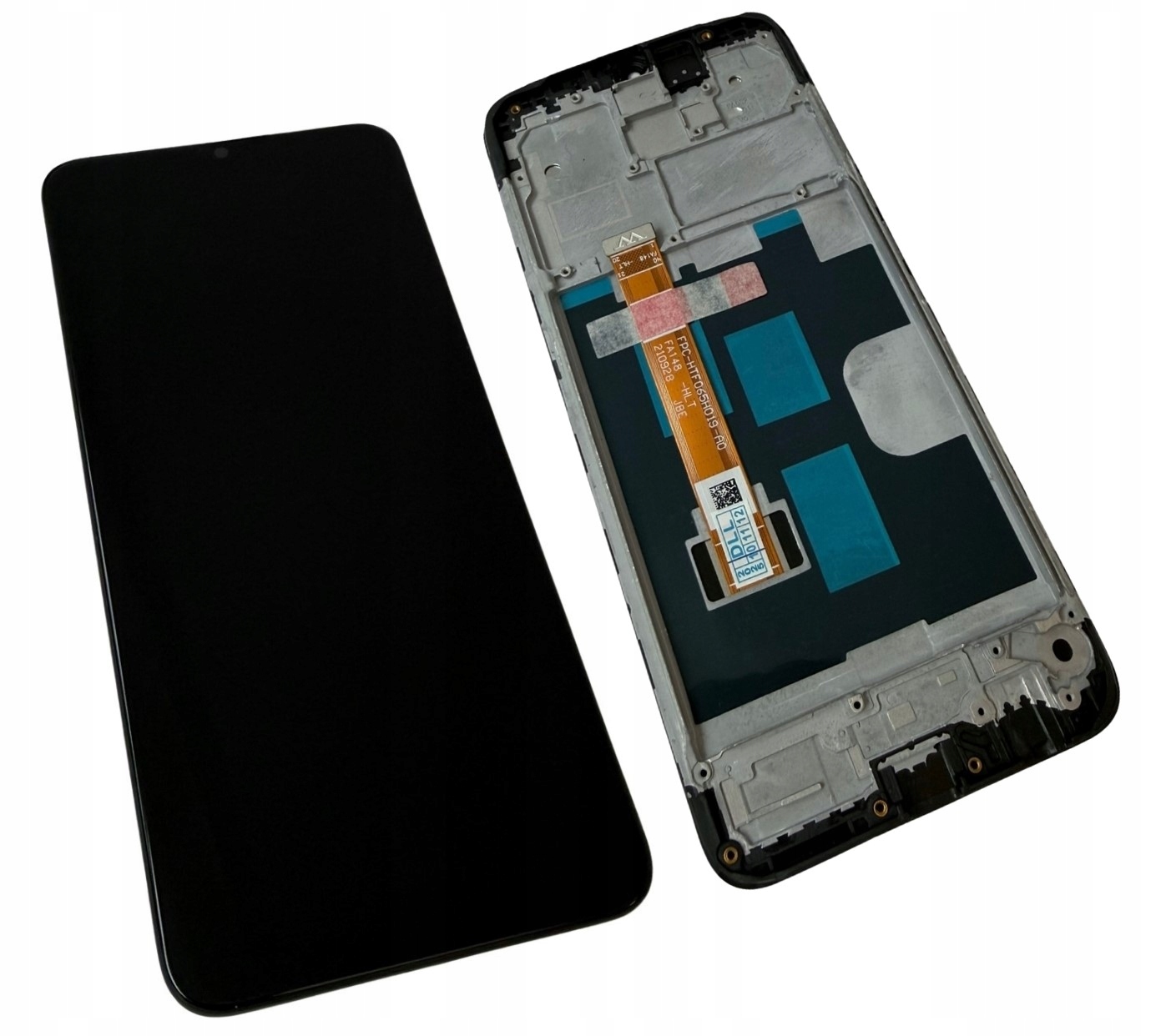 Hq LCD displej s rámečkem pro Oppo A9 A5, černý