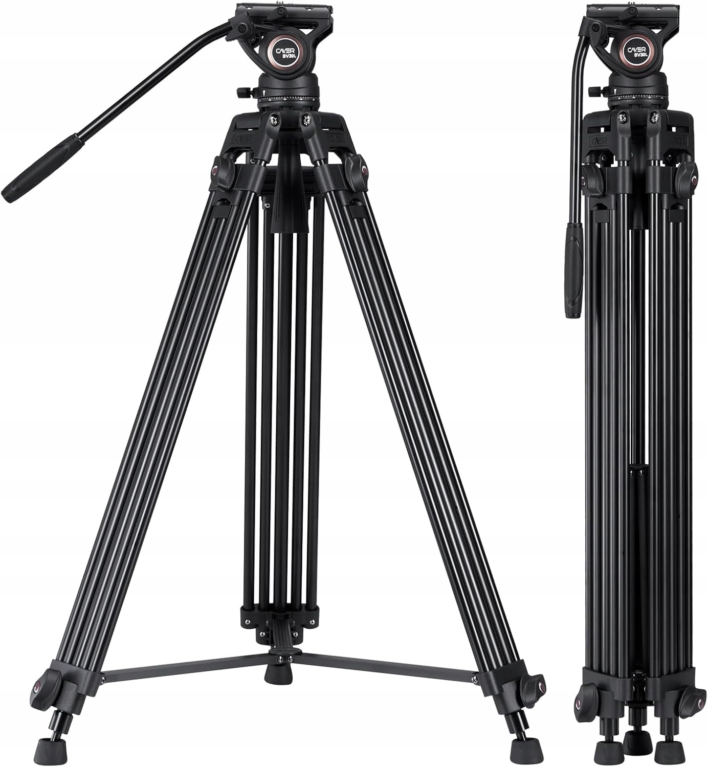 Fotografický Stativ Tripod Cayer BV30L Hlava Hliníková Deska Dslr Pro