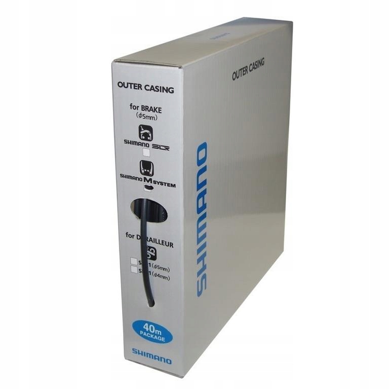 Brzdový pancíř Shimano M-System Mtb černý 1 m