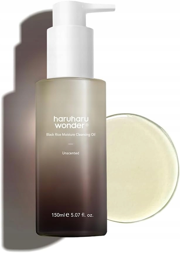Haruharu hydratační odličovací olej na obličej, černá rýže 150 Ml