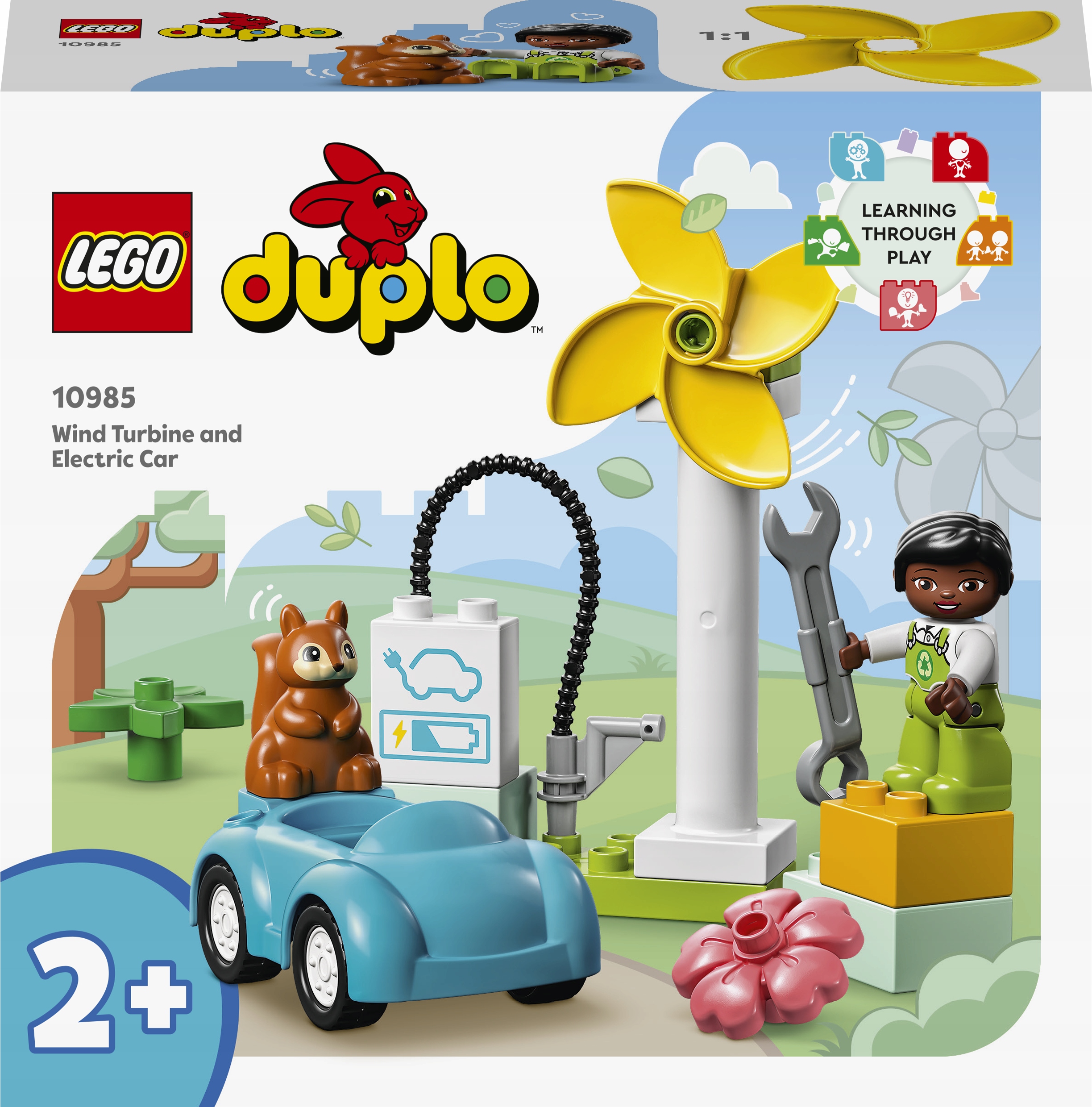 LEGO Duplo 10985 Turbina wiatrowa i samochód