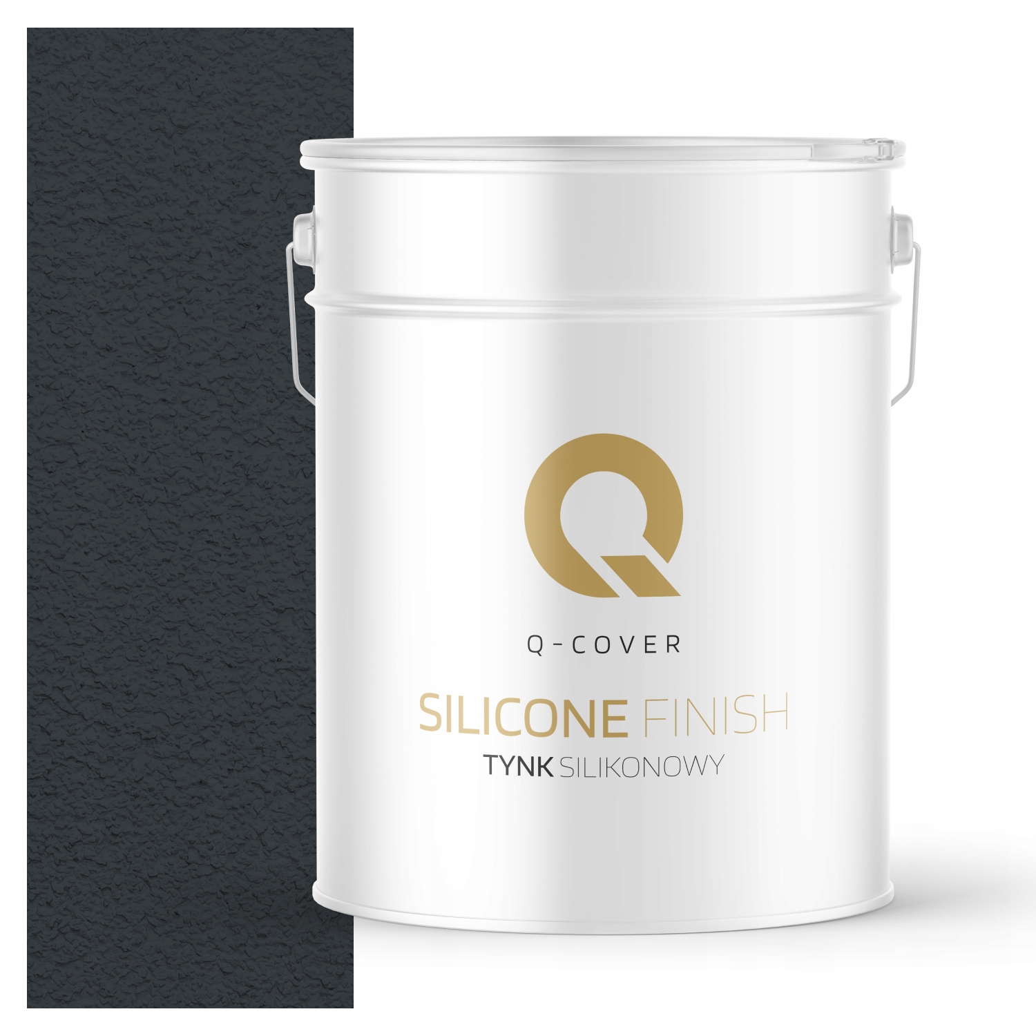 Silikonová Fasádní Omítka Antracit 15 Kg Beránek Granulace 1.0 mm Ral 7016