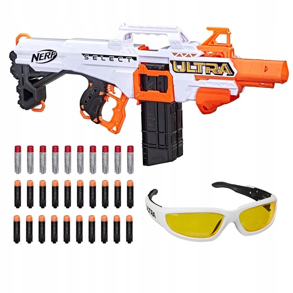 NERF ULTRA SELECT +VISONPACK OKULARY STRZAŁKI