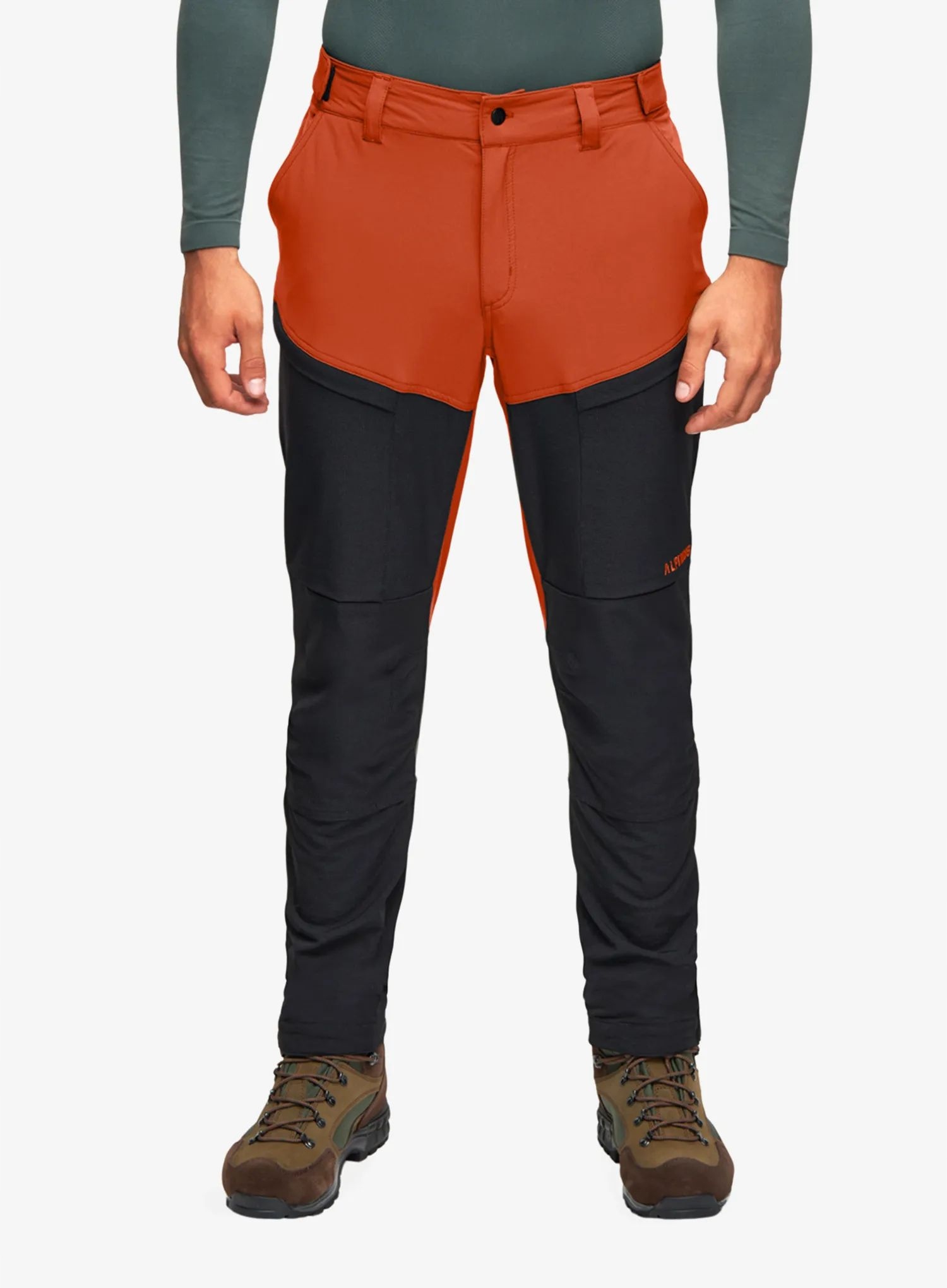 Spodnie trekkingowe Alpinus Pular orange/black L