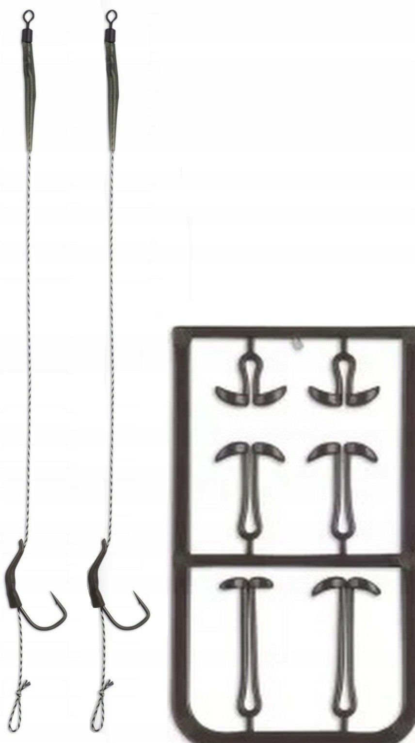 HAK I PRZYPON ANACONDA ALIGNER ANGLE TGX 4 35lb MB