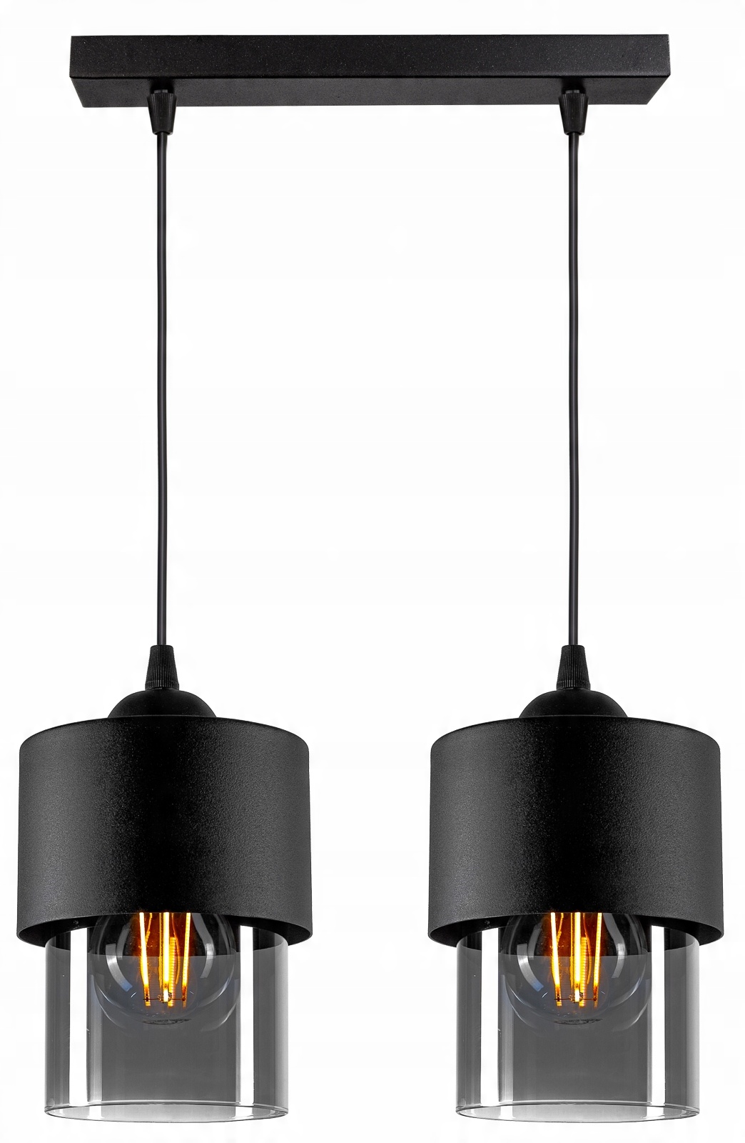 

Nowoczesna Szklana Lampa Wisząca Sufitowa Loft Led
