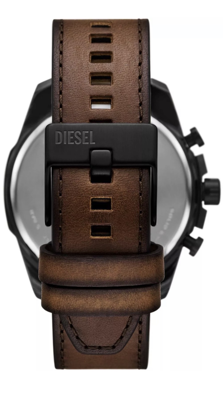 Řemínek na hodinky Diesel DZ7492 kožený, hnědý, 26 mm, originální