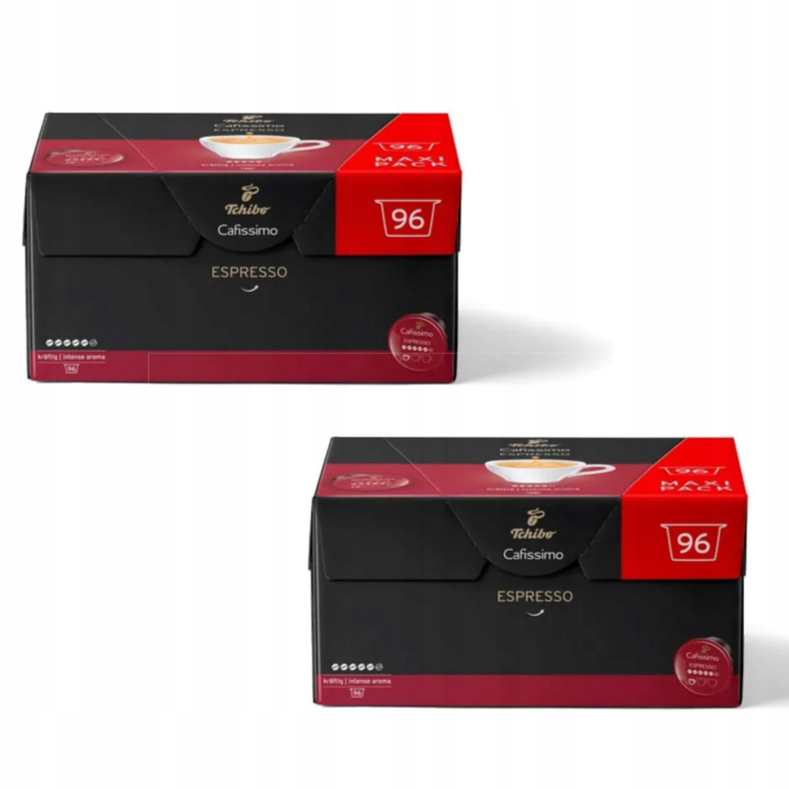 Levně Tchibo Cafissimo Espresso Intense Aroma 96x2 kapslí Káva Arabika Robusta