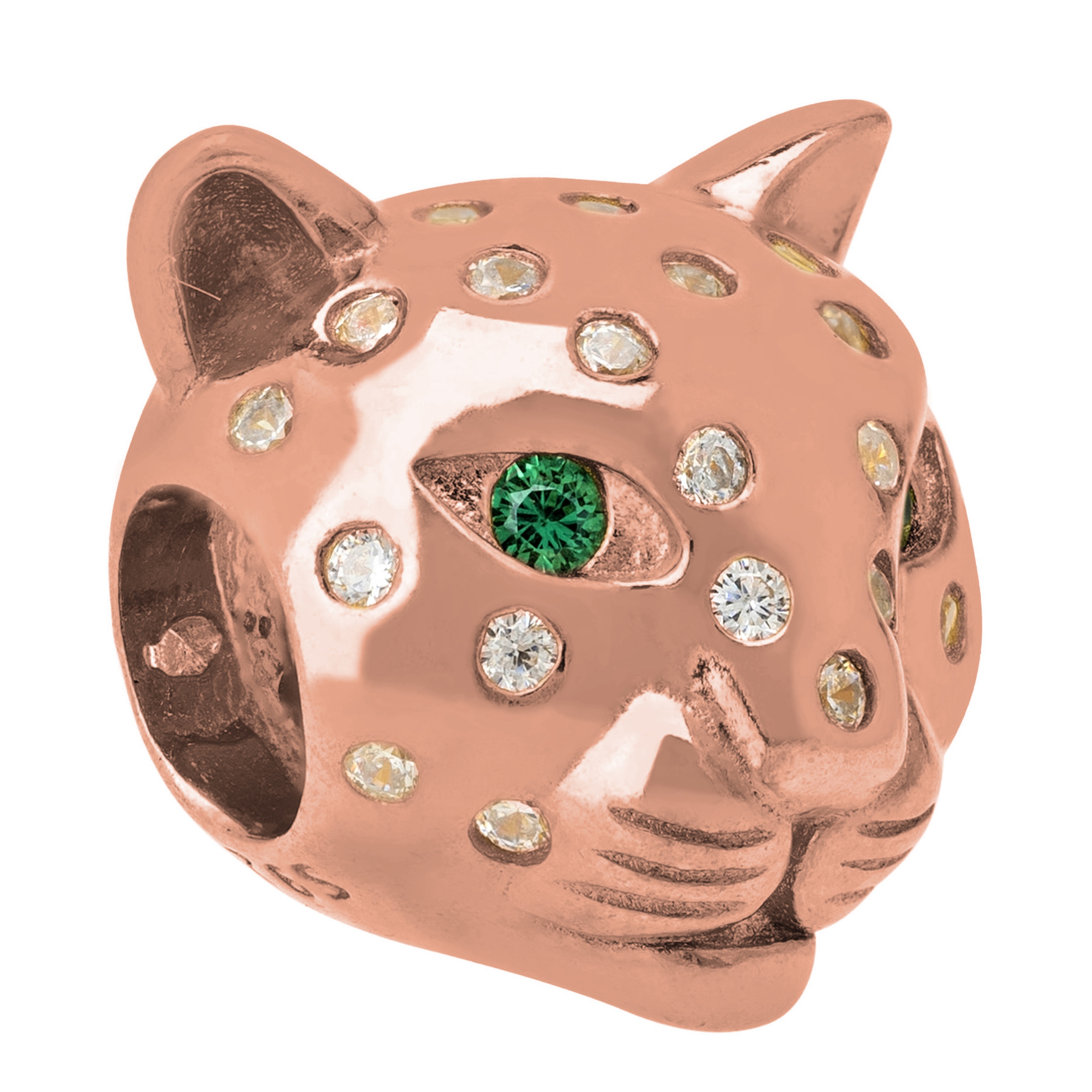 

Charms Pantera Zwierzę Animal różowe złoto