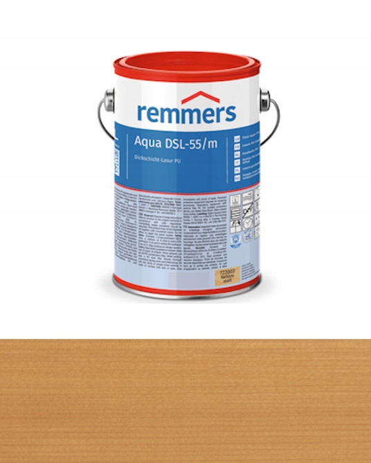 Remmers Lazura wodna okien, drzwi Połysk Dąb jasny