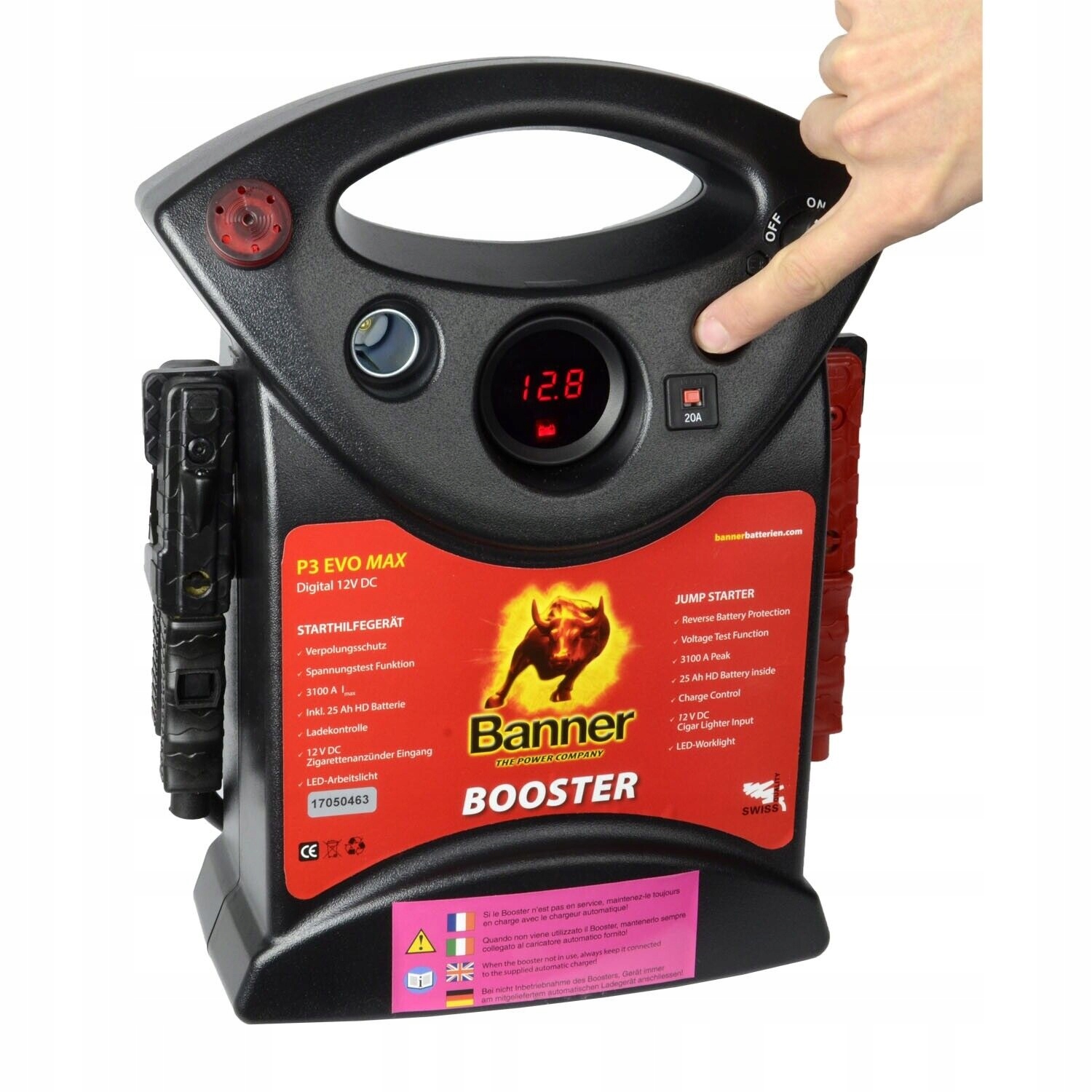 

Booster Rozruch Ciężarowych Bus Osobowe 12V 3100A