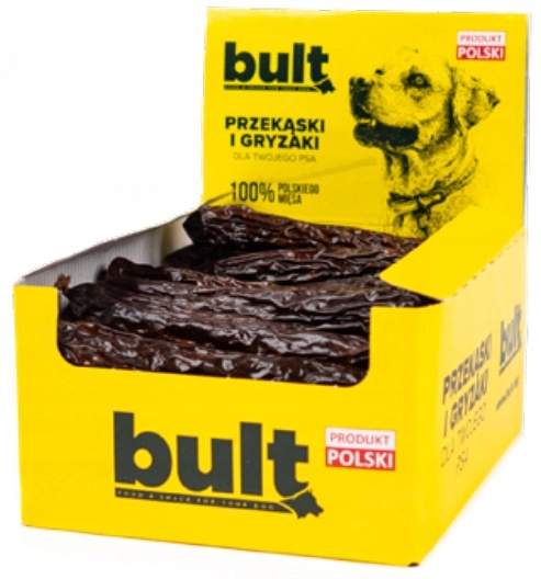 Levně Klobásky ze zvěřiny – přírodní pamlsek pro odměňování psa Bult 40ks