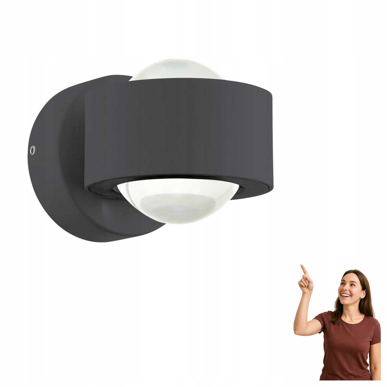Led nástenná lampa 2x2,5W Ono 2 96049 Eglo