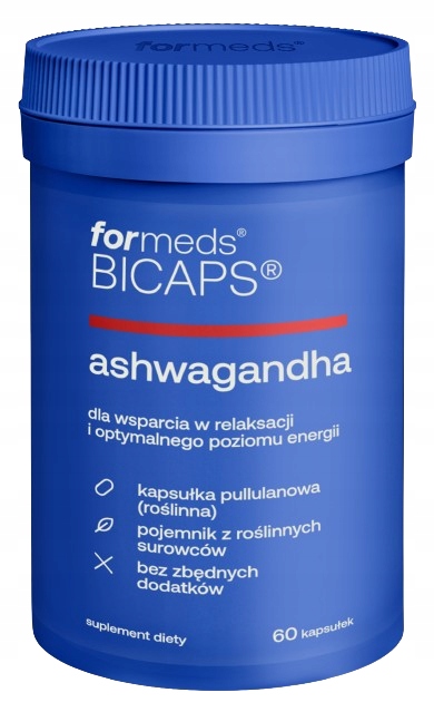 ForMeds Ashwagandha Suplement diety 60 kapsułek