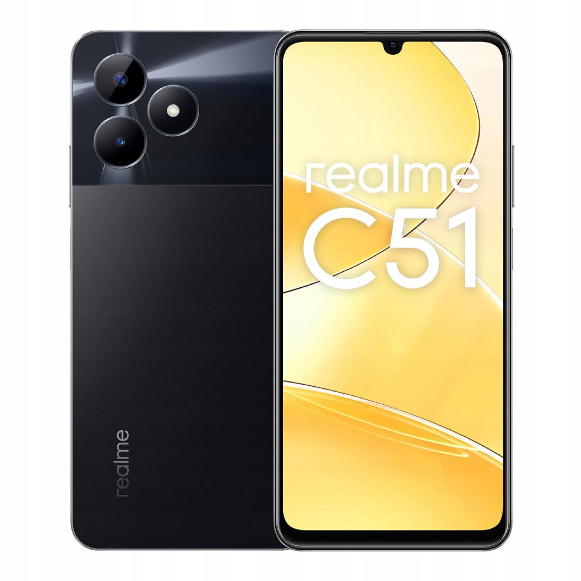 nowy realme C51 4/128GB Dual Sim 4G Lte 50MP Ips 6,74" 90Hz Hdr 33W 5000mAh