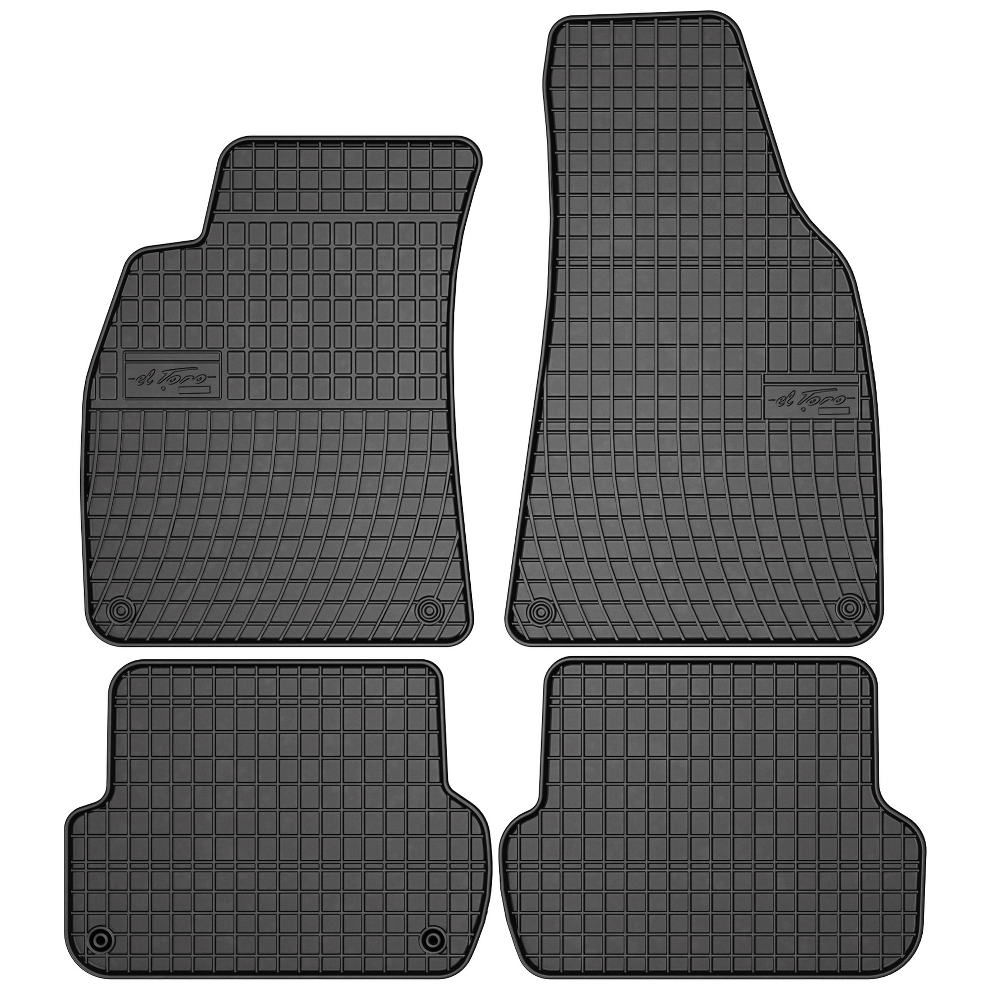 Dywaniki gumowe El-Toro Audi A4 B7 2004-2008