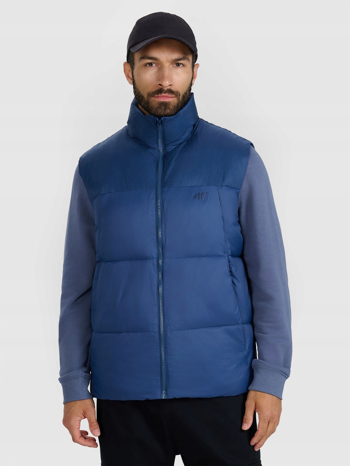 Bunda Bez Rukávů péřová vesta 4F pánská M