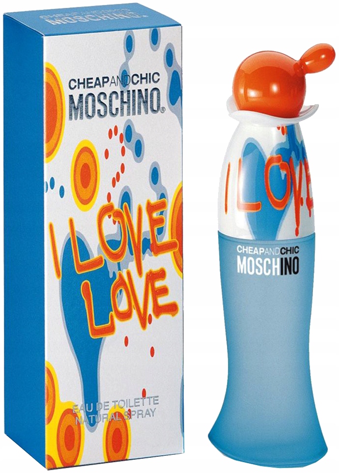 MOSCHINO CHEAP AND CHIC I LOVE LOVE EDT 100ML ORYGINAŁ EAN (GTIN) 8011003993642