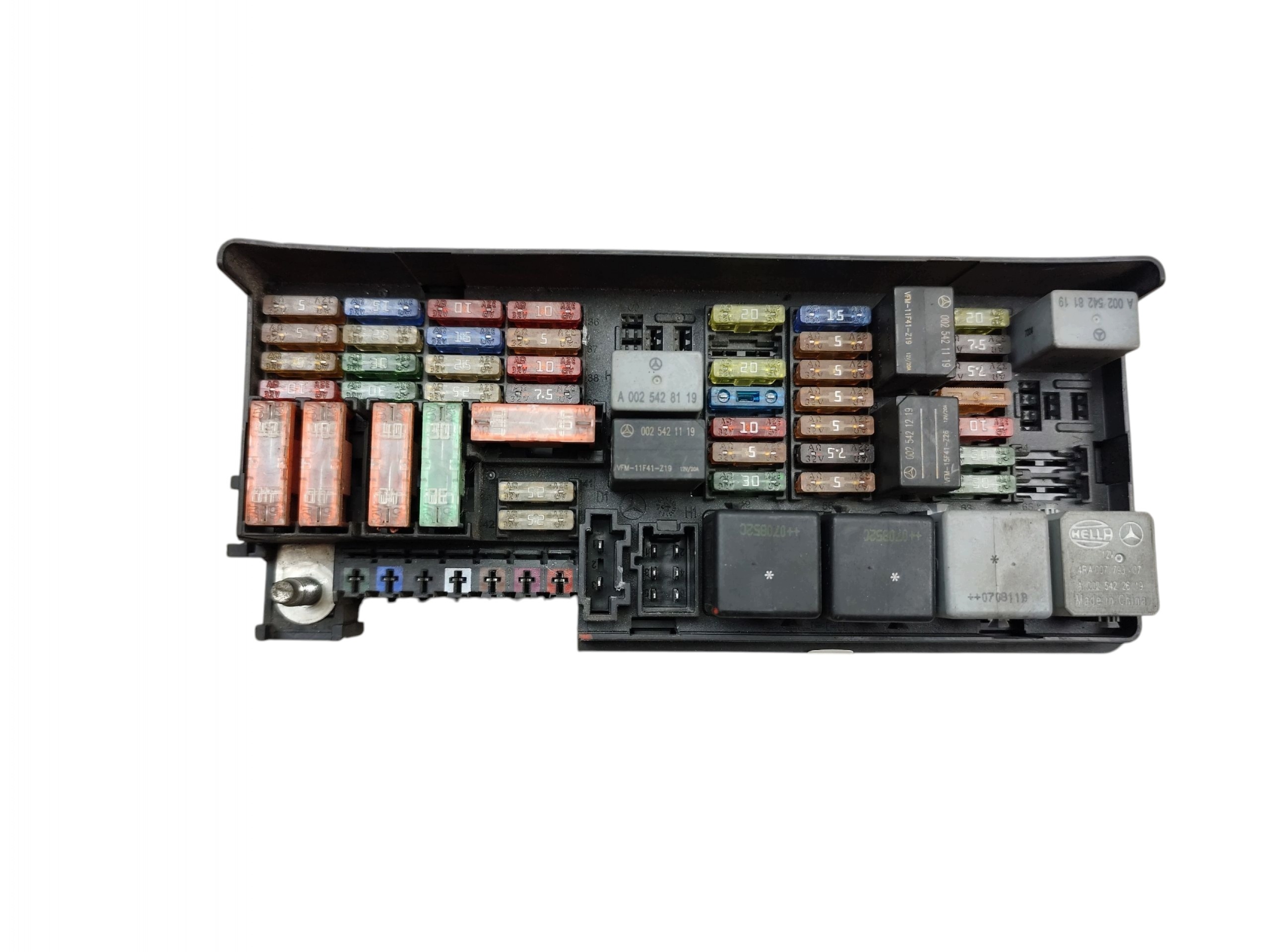 compartment of fuses module control unit SAM MERCEDES ML W164 A1645402372