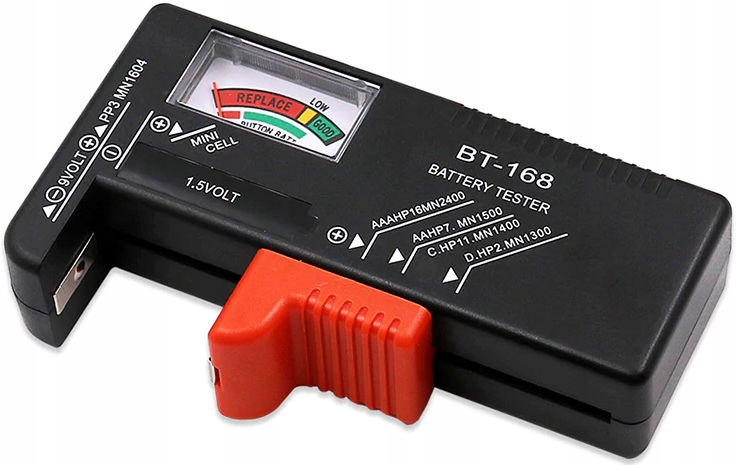 

Tester Baterii Akumulatorów Aa Aaa R14 Miernik