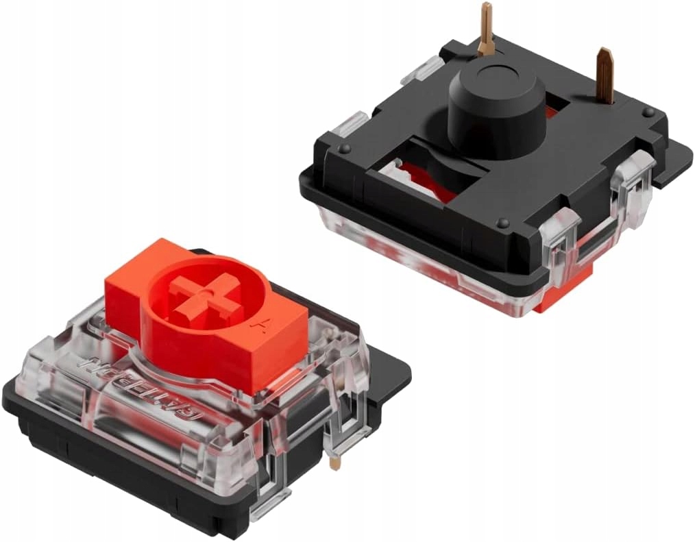 Gateron Low Profile Red Switch Linear Przełączniki do Klawiatury 110 szt.