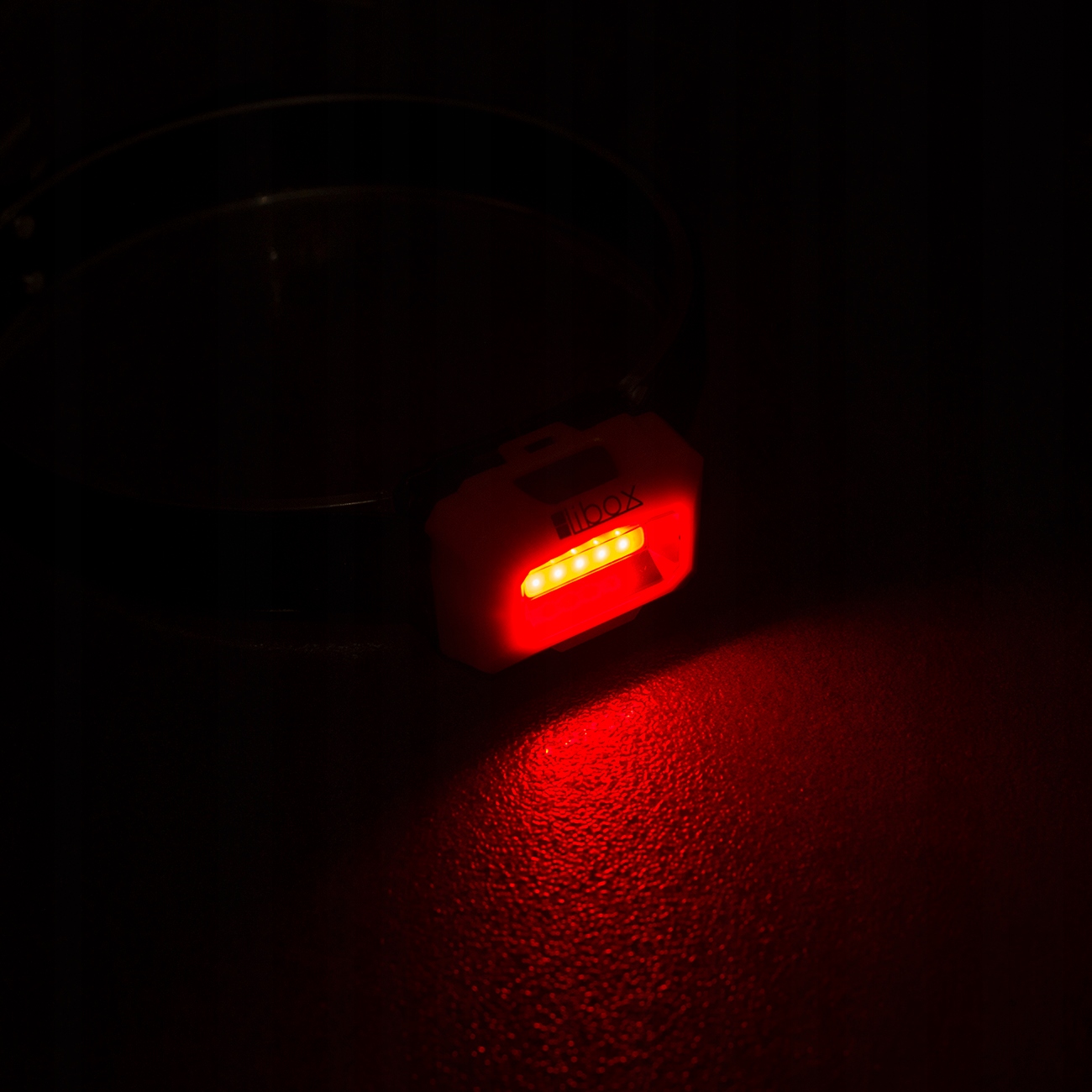 LATARKA CZOŁOWA COB 3W CZOŁÓWKA LED LAMPKA LEDOWA Zasilanie baterie