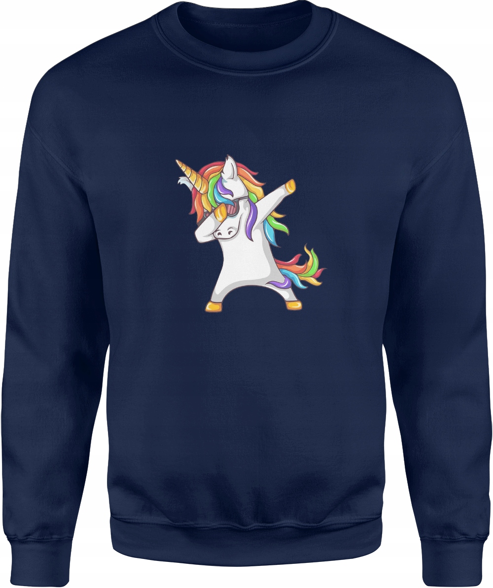 

Jednorożec Unicorn Bluza Męska Z Koniem Dub Roz S