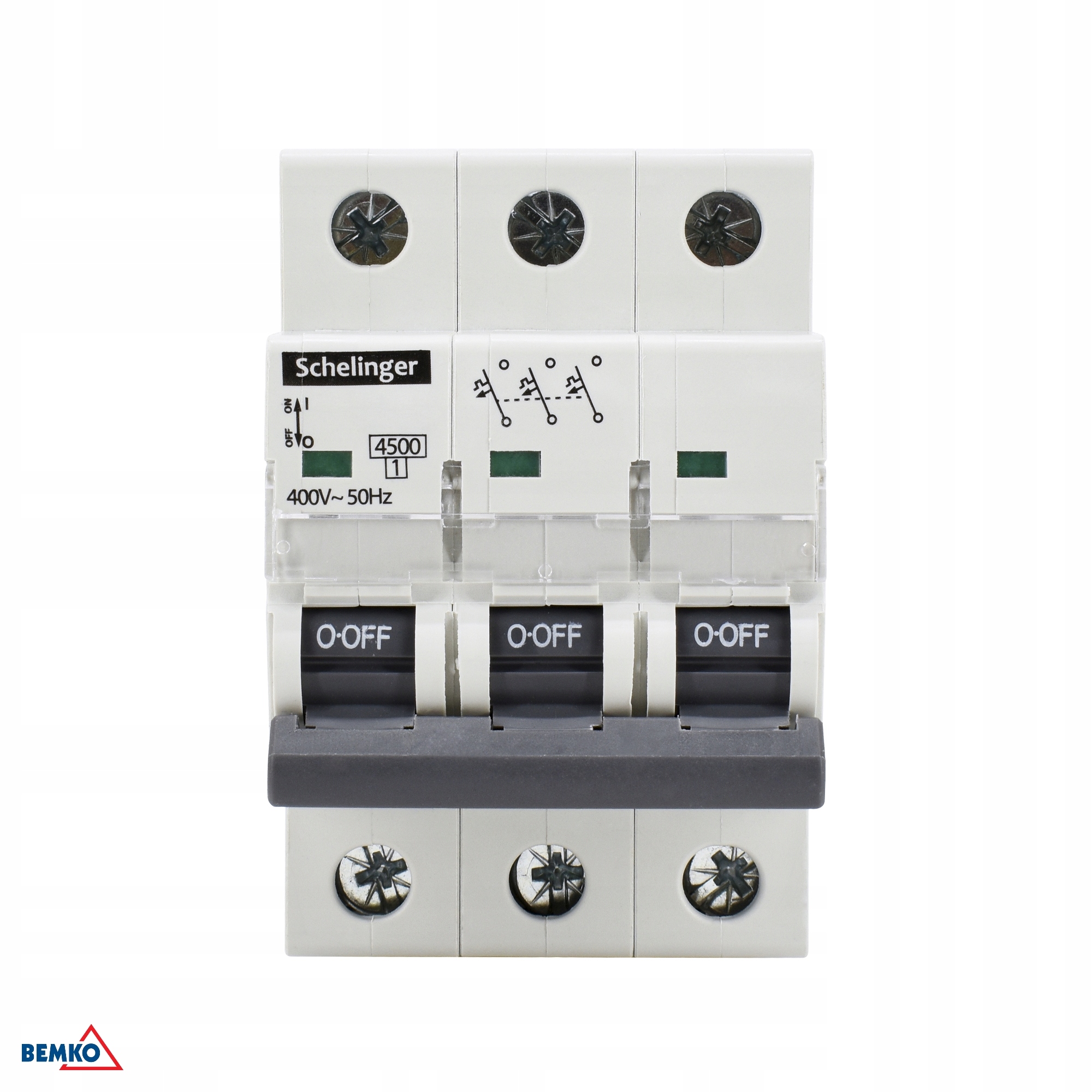 

Wyłącznik Nadprądowy 3P B 20A Schelinger