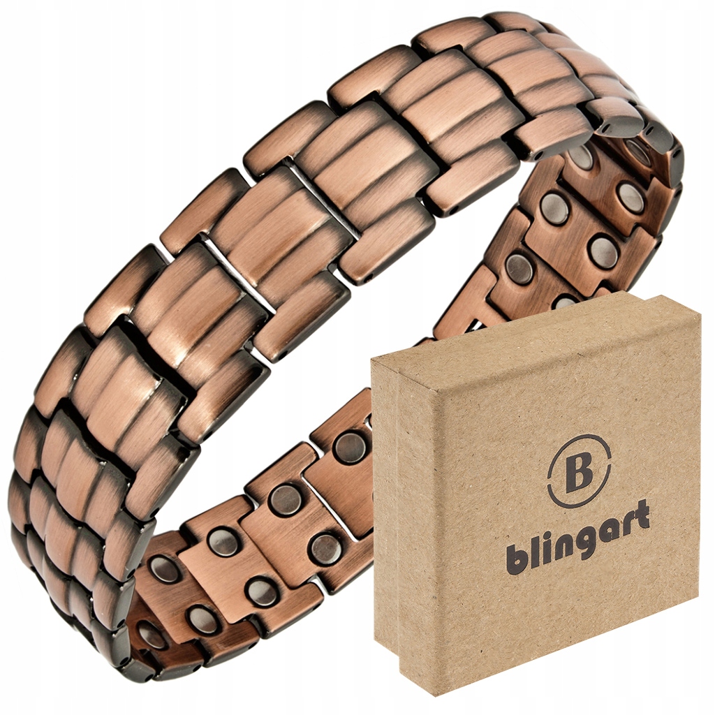 

Bransoletka miedziana Damska magnetyczna zdrowotna