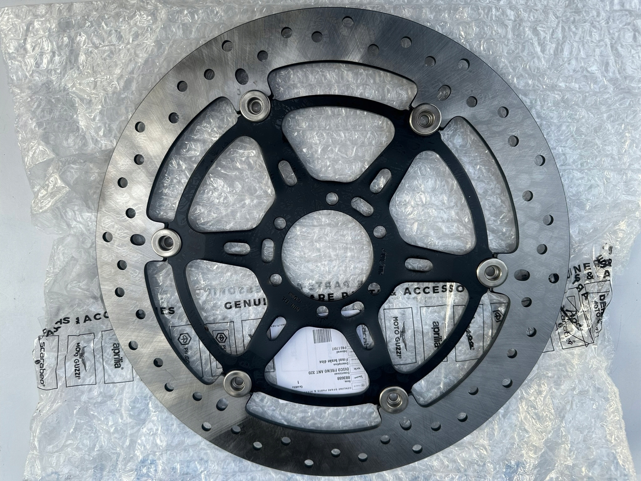 Moto Guzzi predný brzdový kotúč Nová originál V7 V9 V85 Nevada